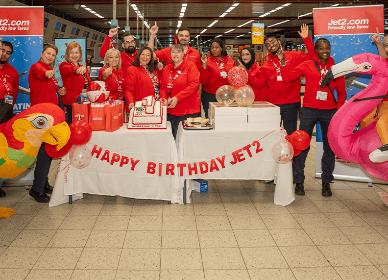 Jet2 Operates Center Jet2 marks one year of operations at London Luton Airport