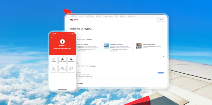 Join myJet2 for exclusive discounts and news